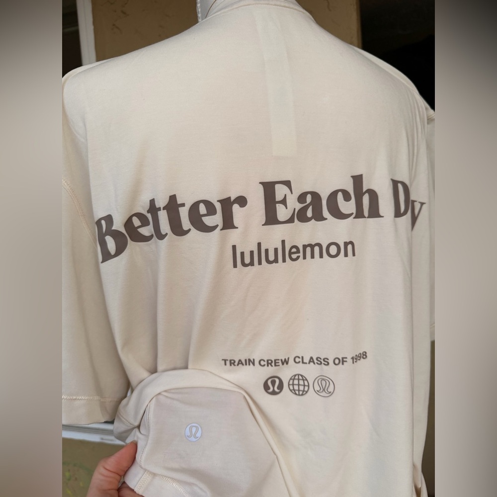 lululemon athletica White Tee with Positive Message - Picture 7 of 9